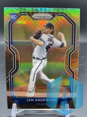 2021 Panini Prizm IAN ANDERSON #82 ROOKIE Cosmic Haze Parallel - Braves